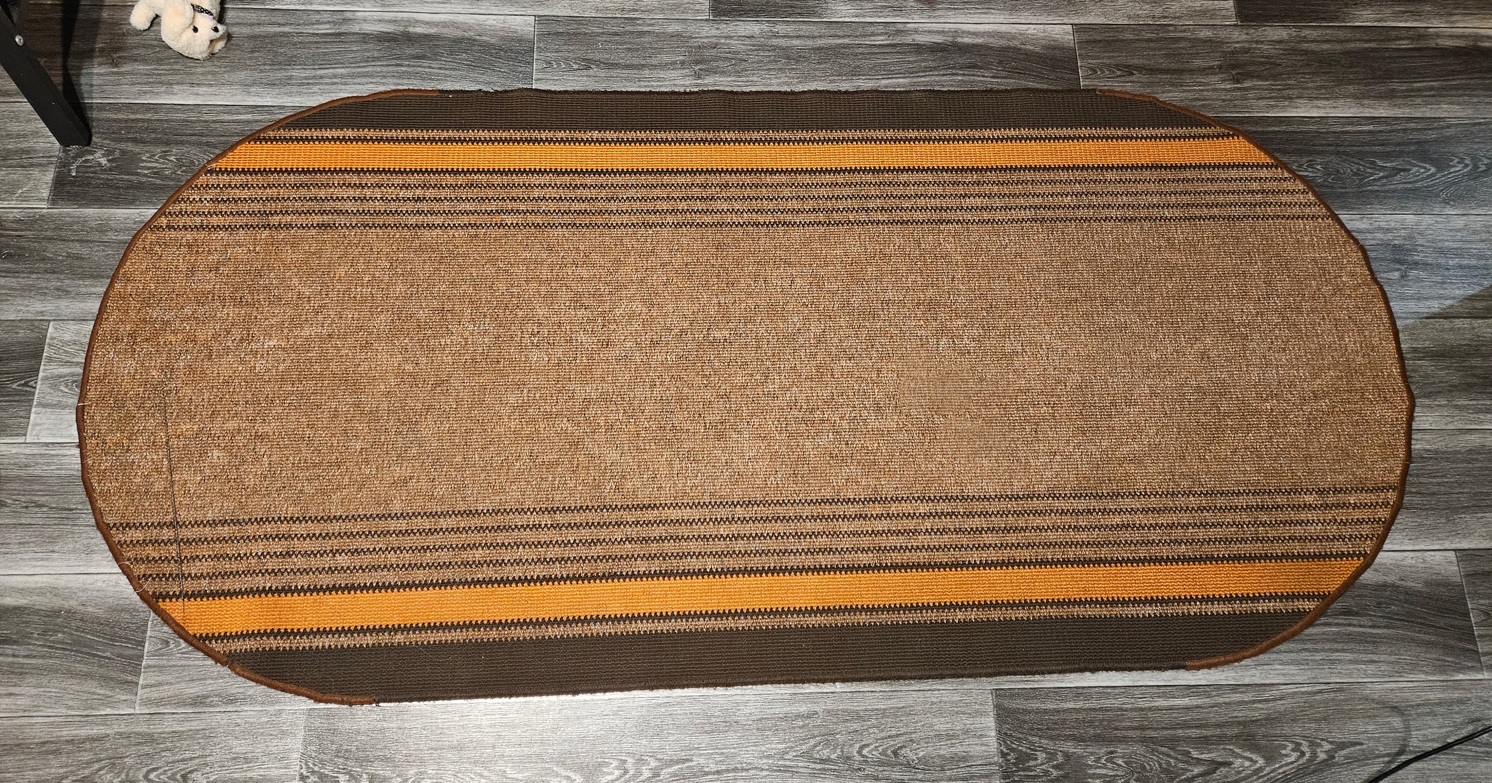 Ковер в ванной - После